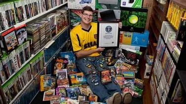 Hombre gana récord Guinness con 10.607 videojuegos