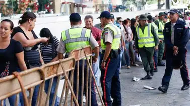 Se registran colas en la parroquia San Pedro en Caracas Se registran colas en la parroquia San Pedro en Caracas