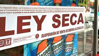 Ley seca junto a otras restricciones entran en vigencia