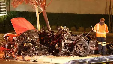 Joven de 18 años fue detenido por robar pieza del carro en donde murió Paul Walker Joven de 18 años fue detenido por robar pieza del carro en donde murió Paul Walker