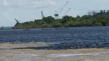 Desaparece una lancha en el Río Orinoco Desaparece una lancha en el Río Orinoco