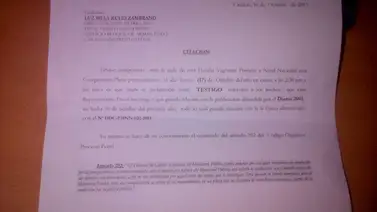 Directora, Sub Director y Jefe de Información del Diario 2001 citados al Ministerio Público Directora, Sub Director y Jefe de Información del Diario 2001 citados al Ministerio Público