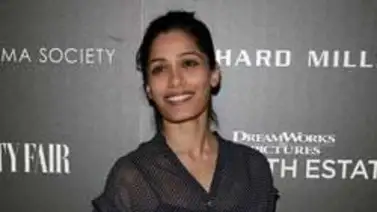 Freida Pinto pide educación para las niñas Freida Pinto pide educación para las niñas