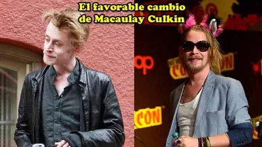 El favorable cambio de Macaulay Culkin