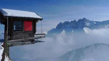 Cabaña en los Alpes Suizos