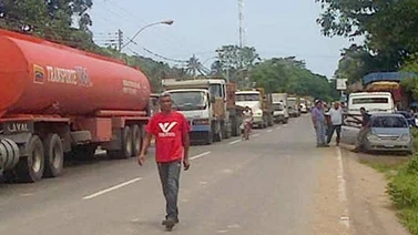 Volcamiento de un autobús en la Carretera Nacional Troncal 9 dejó 18 heridos
