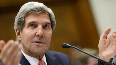 El secretario de Estado norteamericano no promete esperara la ONU antes de intervención a Siria El secretario de Estado norteamericano no promete esperara la ONU antes de intervención a Siria