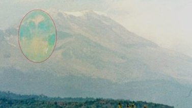 ¿Ilusión o realidad? Rostro de alien en el Popocatépetl
