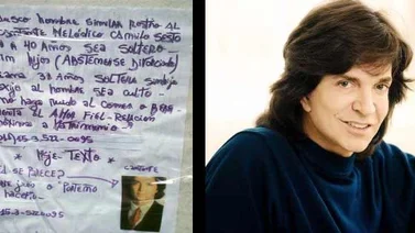 Mujer busca un doble de Camilo Sesto para que sea su novio