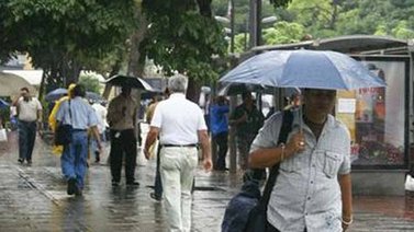 Prevén precipitaciones en Llanos occidentales y los Andes este miércoles