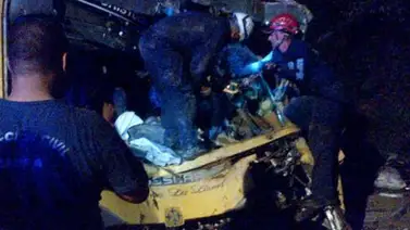 Fiscalía investiga colisión de autobús en Táchira que causó 9 personas fallecidas Fiscalía investiga colisión de autobús en Táchira que causó 9 personas fallecidas