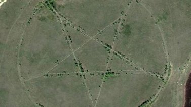 Se devela el misterio del pentagrama gigante de Google Maps