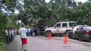 Hombre asesinado a machetazos