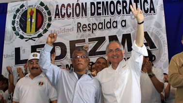 Acción Democrática ratifico su apoyo a Ledezma para el 8-D
