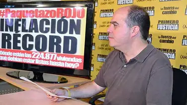 Julio Borges: "Maduro sigue rompiendo los récords de inflación" Julio Borges: "Maduro sigue rompiendo los récords de inflación"