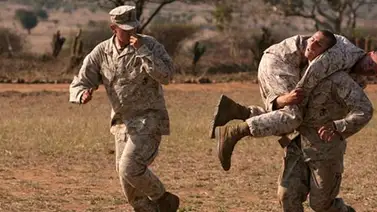 Los siete ejercicios de los marines Los siete ejercicios de los marines