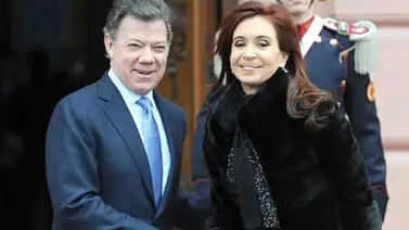 Colombia y Argentina firmarán tratado de extradición en visita de Fernández Colombia y Argentina firmarán tratado de extradición en visita de Fernández