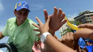 EFE: Visita de Capriles divide a la política chilena EFE: Visita de Capriles divide a la política chilena