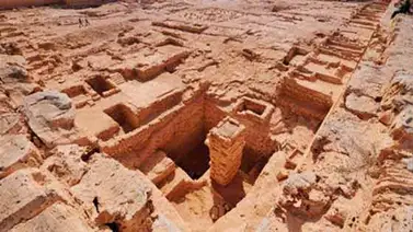 Descubren restos de una ciudad antigua al este del delta del río Nilo Descubren restos de una ciudad antigua al este del delta del río Nilo