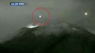 ¿Un centro de convenciones intergaláctico? Captan ovnis en el Volcán Popocatépetl