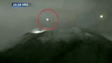 ¿Un centro de convenciones intergaláctico? Captan ovnis en el Volcán Popocatépetl