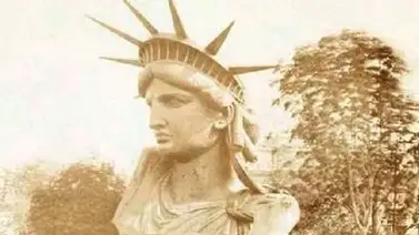 Las curiosas imágenes de la construcción de la Estatua de la Libertad Las curiosas imágenes de la construcción de la Estatua de la Libertad