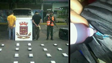GNB incautaron más de 80 panelas de cocaína en Maiquetía y en el Zulia