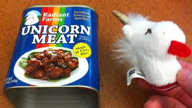 Lanzan Carne de Unicornio enlatada