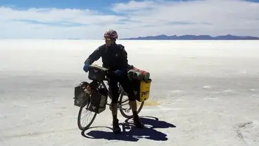 Rómulo Pizzica: El venezolano que recorrió los cinco continentes en bicicleta Rómulo Pizzica: El venezolano que recorrió los cinco continentes en bicicleta