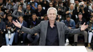 La emoción de Michael Douglas en Cannes