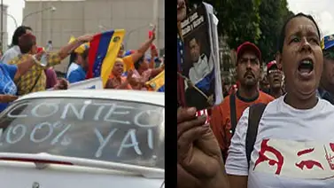 La Venezuela incendiada de las redes sociales La Venezuela incendiada de las redes sociales