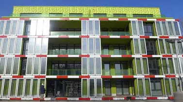 Casa BIQ, el primer edificio con calefacción a algas Casa BIQ, el primer edificio con calefacción a algas