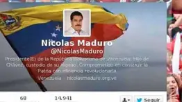 Hackean la cuenta en Twitter de Nicolás Maduro