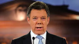 Presidente Santos inaugura la gran marcha por la paz en Colombia