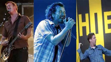 Pearl Jam, Kaiser Chiefs y Queens of the Stone Age subliman el universo rock