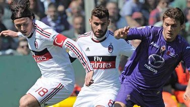 El Milán no pudo con un Fiorentina con 10
