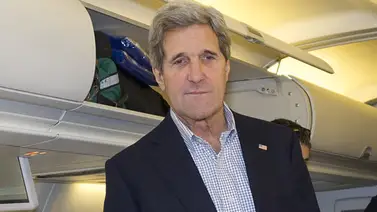 Kerry emprende larga gira para reducir tensión en O.Medio y Corea del Norte Kerry emprende larga gira para reducir tensión en O.Medio y Corea del Norte