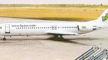 Restringido servicio comercial de aerolínea DAE