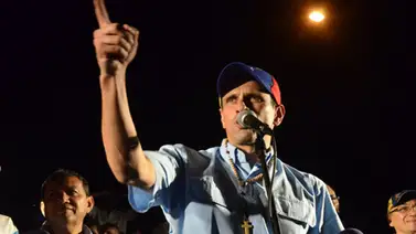 Capriles: "Nicolás, ponte a hacer campaña y recorrer el país, sin cadenas, sin abusar del poder" Capriles: "Nicolás, ponte a hacer campaña y recorrer el país, sin cadenas, sin abusar del poder"