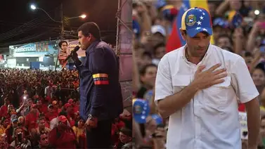 Maduro llama a opositores fariseos y Capriles dice chavismo hundirá al país Maduro llama a opositores fariseos y Capriles dice chavismo hundirá al país