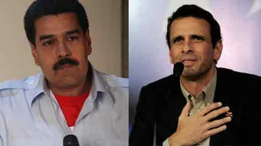 Maduro y Capriles inscriben candidatura en clima caldeado en Venezuela