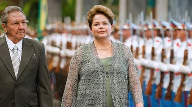 Presidentes de Cuba y Brasil arriban al país para despedir a Chávez