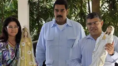 Maduro y Jaua vuelven a Cuba con imágenes de vírgenes venezolanas para Chávez Maduro y Jaua vuelven a Cuba con imágenes de vírgenes venezolanas para Chávez