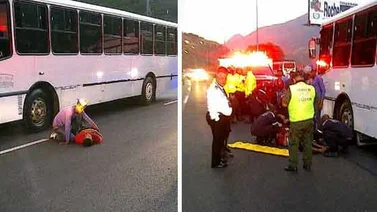 Arrollaron a una persona en la Gran Mariscal de Ayacucho