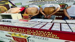 Cuatro sujetos con billetes falsos y drogas en el Zulia