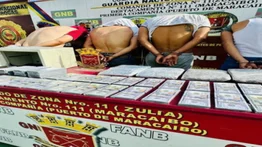 Cuatro sujetos con billetes falsos y drogas en el Zulia