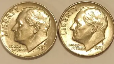 EEUU | Así luce la moneda de 10 centavos que se vende por $2.500: Sepa cómo identificarla EEUU | Así luce la moneda de 10 centavos que se vende por $2.500: Sepa cómo identificarla