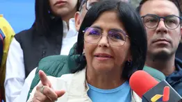 Delcy Rodríguez a Machado: Que salga a dar la cara