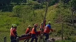 Rescatan a tres familias afectadas por la crecida del Río Torbes en Táchira