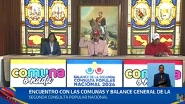 Presidente Nicolás Maduro encabeza encuentro con las comunas este #27Ago